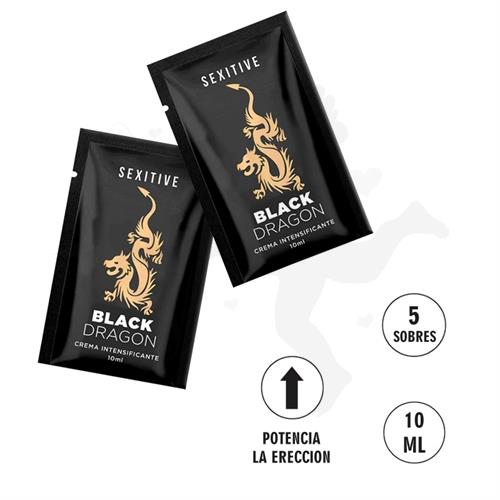 Pack 5 unidades crema black dragon 10ml